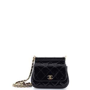 Chanel Cc Frame Flap Clutch With Chain #235165C36B
